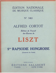 Durand Liszt - Rhapsodie Nr9 für Klavier