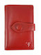 Kion Large Leather Women's Wallet Red
