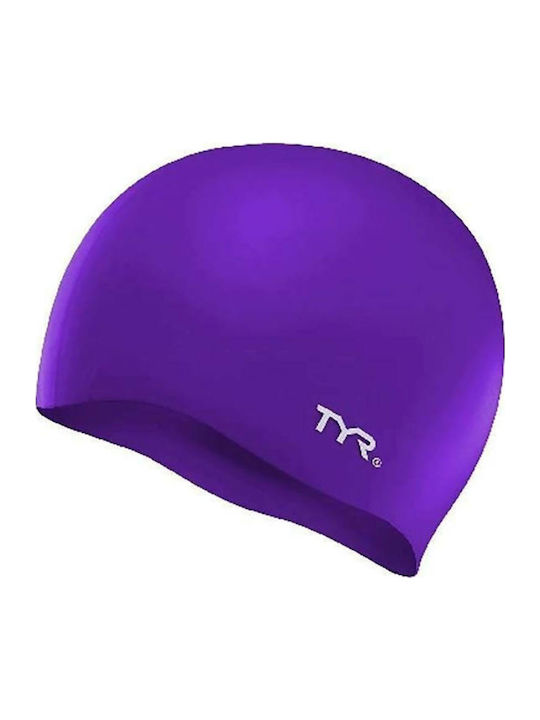 Tyr Wrinkle-Free Silicone Adults Swimming Cap P...