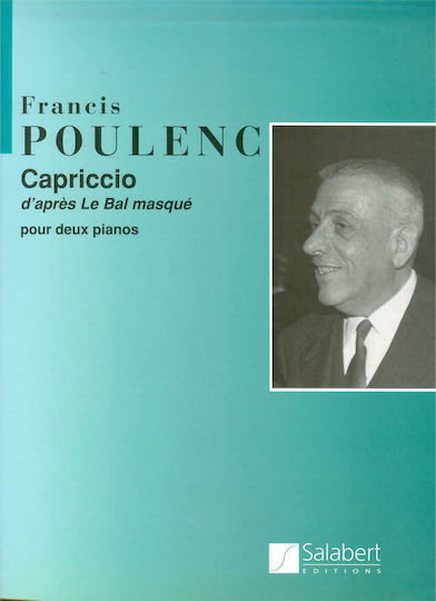 Durand Francis Poulenc - Capriccio D'apres Le Bal Masque Sheet Music for Piano