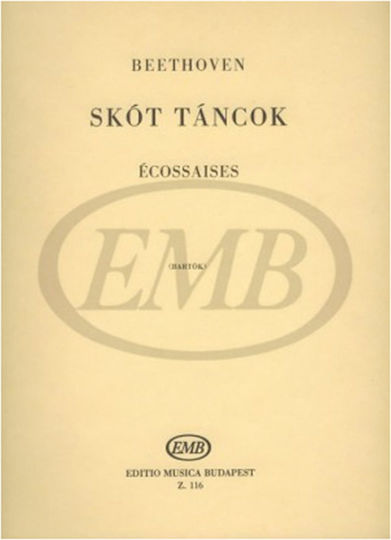 Editio Musica Budapest Beethoven - Eccossaises Editio Musica Budapest Beethoven - Eccossaises