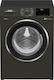 Blomberg LWF184420G Πλυντήριο Ρούχων 8kg με Τεχνολογία Ατμού 1400 Στροφών Γκρι