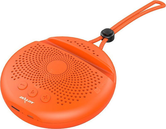 Zealot S24 Bluetooth Speaker 3W with Battery Life up to 6 hours Orange