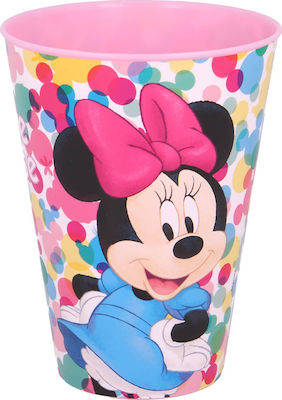 Stor Minnie Mouse Toddler Plastic Cup 430ml for 36m+ Multicolour