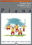 Alfred Music Publishing Alfred's Basic Piano Library - Technic Book Metodă de învățare pentru Pian Nivelul complet 1 (1A/1B)