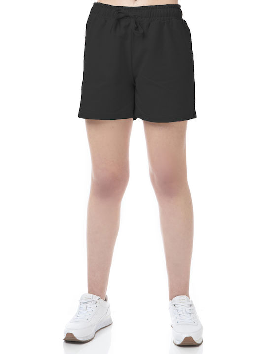 Dansport Women's High-waisted Sporty Shorts Black