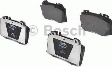 Bosch Plăcuță de frână Față 2buc Mercedes-Benz