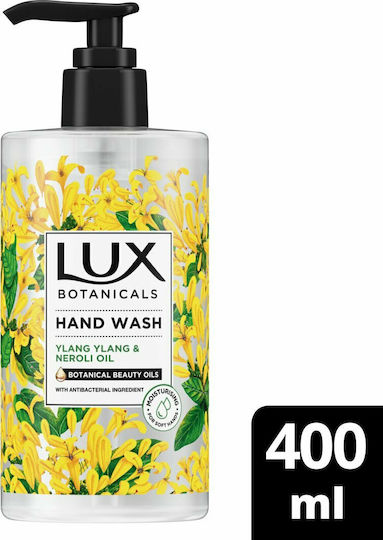 Lux Botanicals Liquid Soap with Pump Ylang Ylang & Neroli Oil 400ml
