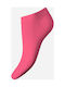 Walk Γυναικείες Μονόχρωμες Κάλτσες Ροζ