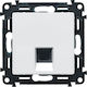 Legrand Valena Life Front Single Telephone Sock...