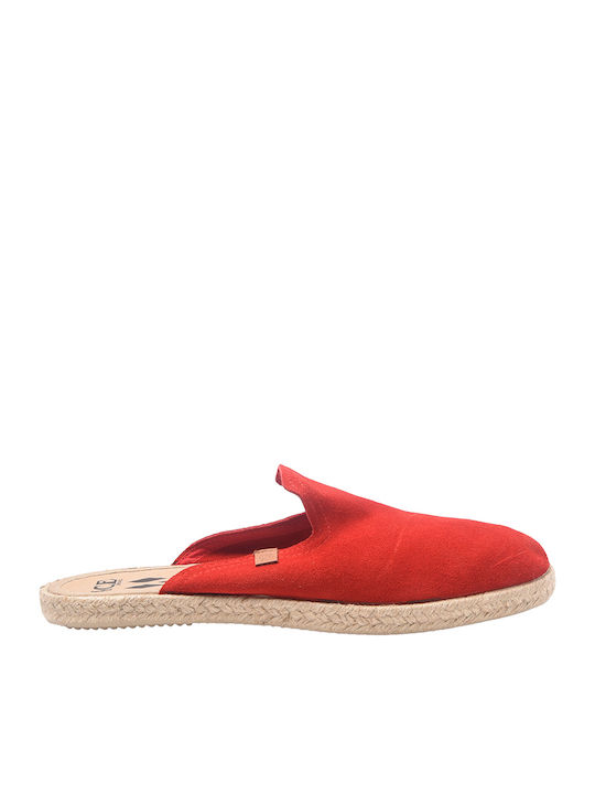 Ace 453-21005 Suede Mules Red