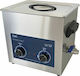 Geti GUC 10A Καθαριστής Υπερήχων 10lt Inox με Μηχανικό Χρονοδιακόπτη