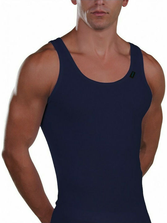 Lord 115 Men's Sleeveless Undershirt Navy Blue