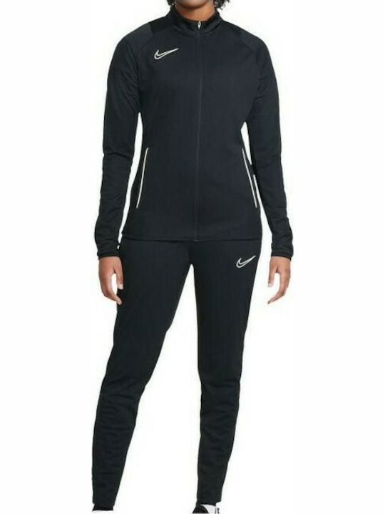 Nike Dri-Fit Academy Γυναικείο Σετ Φόρμας Μαύρο