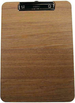 Next Clipboard with Clamp for Paper A5 Brown 1pcs