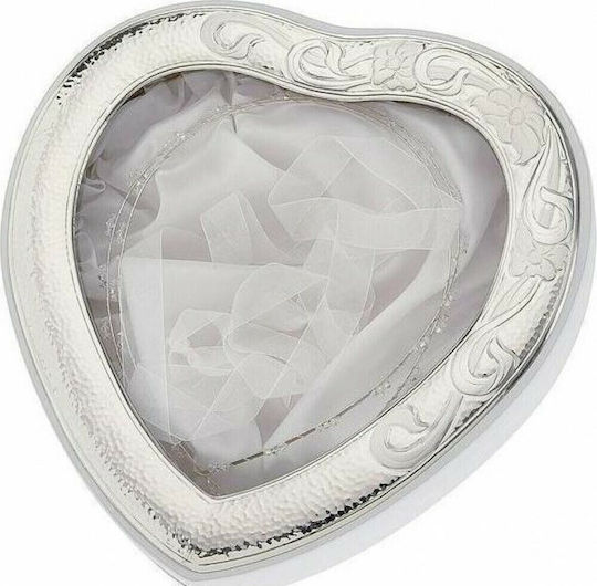 Prince Silvero Hochzeitskronen-Etui Herz Silver/White 27x23εκ. Prince Silvero Hochzeitskronen-Etui Herz Silver/White 27x23εκ.