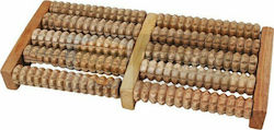 Wooden Roller Massage for the Legs Brown