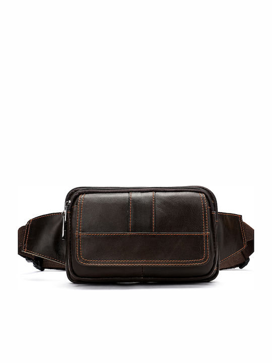 Magazin online pentru bărbați Piele Bum Bag pentru Talie Maro