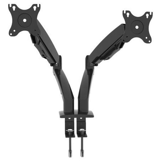 Focus Mount DLB702 Βάση Γραφείου για 2 Οθόνες έως 30" με Βραχίονα