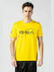 GSA Organic Plus Space Men's Short Sleeve T-shirt Yellow