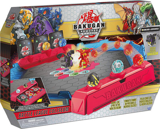 Spin Master Παιχνίδι Μινιατούρα Bakugan Σούπερ Αρένα Μάχης Deluxe S2 για 6+ Ετών