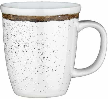 Lukanda 360 Becher aus Porzellan Weiß 380ml Lukanda 360 Becher aus Porzellan Weiß 380ml