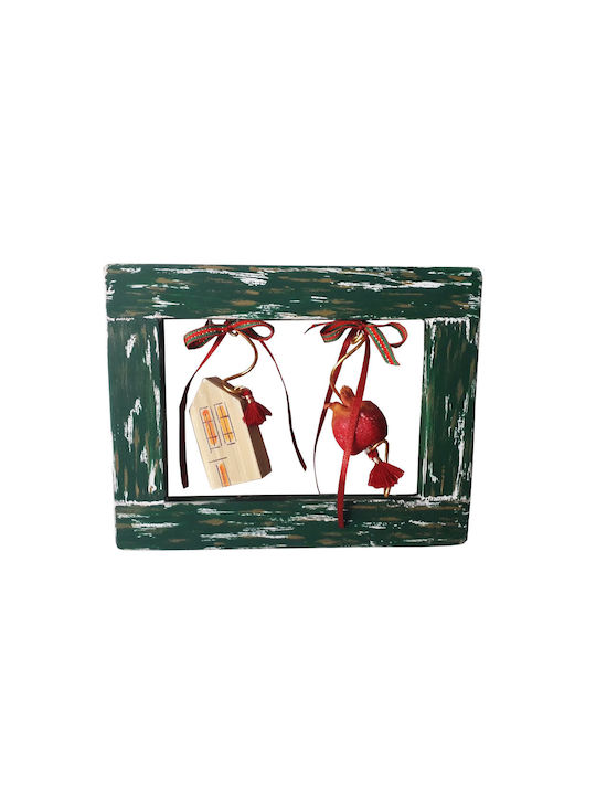 Kapadakis Wood Art Διακοσμητικό Τοίχου Χειροποίητο Πολύχρωμο από Ξύλο 20x3x15cm