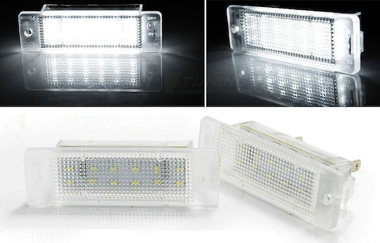 Vinstar LED License Plate Lights Opel Astra Calibra Set of 2 Pieces