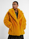 Seren Women's Short Fur Yellow