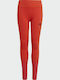 Kids Legging Sports Long Red Aeroknit Aeroready