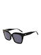 Kendall + Kylie Women's Sunglasses with Black Plastic Frame and Black Lens KKS5081 001