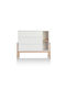 Nord Baby Dresser with 3 Drawers White 110x50x91cm