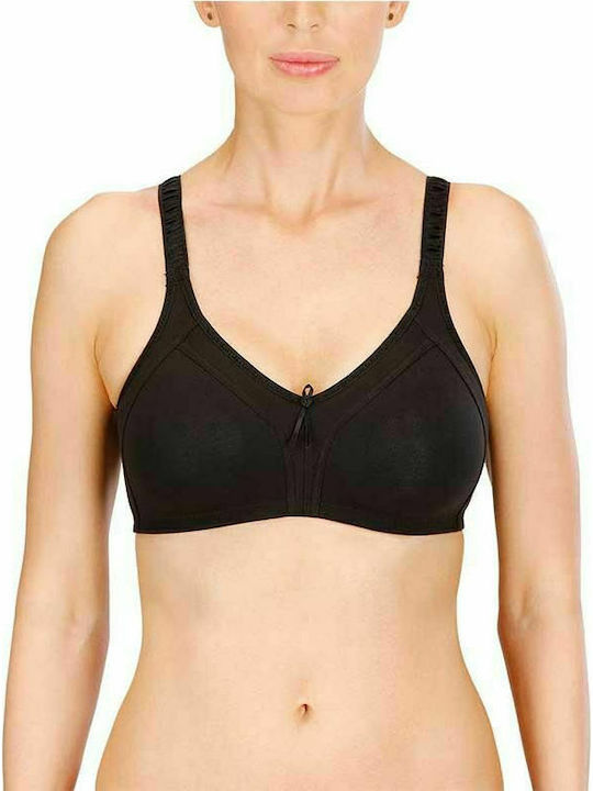Cotton bra without underwire cup C, D for everyday wear Naturana 5101