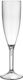 Plastic Champagne Drinkware 180ml