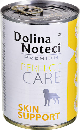 Dolina Noteci Premium Perfect Care Skin Support Adult Wet Food Dogs in Cans Diet with Chicken 400gr