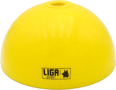 Liga Sport Eco Kunststoff-Stabbasis in Gelb Farbe OEEB1005