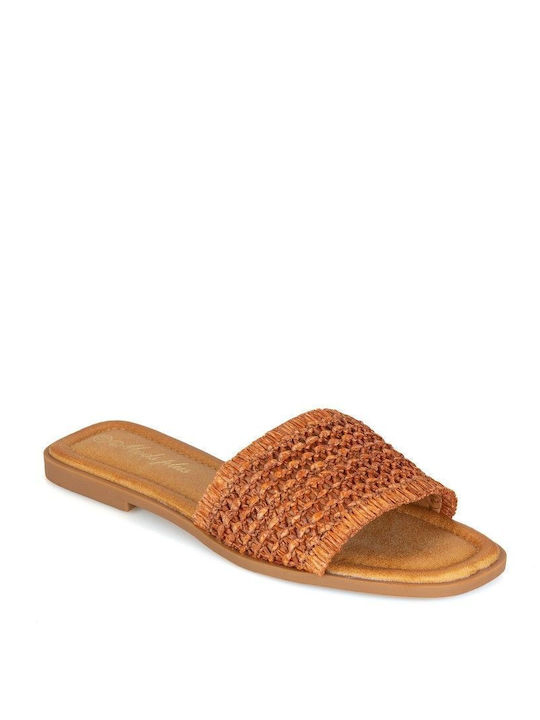 Camel Flat Sandal Camel