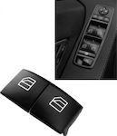 Carner Ανταλλακτικά Κουμπιά για Διακόπτη Παραθύρων Αυτοκινήτου για Mercedes-Benz A Class / B Class / ML 2τμχ