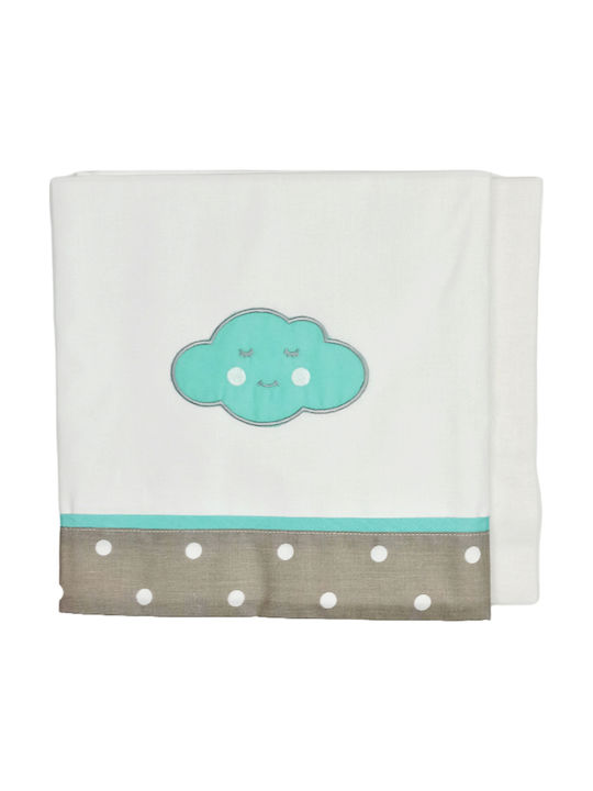 Baby Star 5505 Seturi de cearșafuri pentru bebeluși Pentru Cradle Bumbac Albe 70x95buc 2buc
