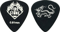 Gewa Fire&Stone Monster Dragon 351 Picks 12pcs Black