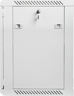 Lanberg Επιτοίχια Καμπίνα Rack 12U 60x45x64.57cm Γκρι WF01-6412-10S