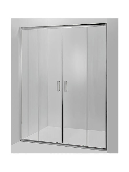 Crown 7000N Shower Screen for Shower with Slidi...