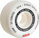 Globe Wheels Skateboard 55mm Conical Street Wheels White/Essential 55mm