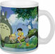 Semic Ghibli Totoro Fishing Κούπα Κεραμική Πολύχρωμη