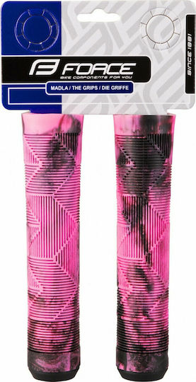 Force 382086 BMX Bicycle Handlebar Grips σε Pink Χρώμα