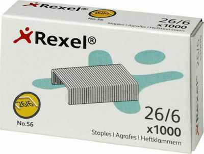 Rexel Fire de Capsator 26/6 1000buc 124061310