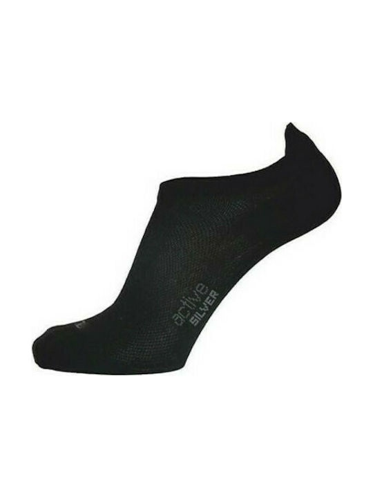 AlpinPro Damen Einfarbige Socken Schwarz 1Pack 210-1BL