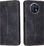 Bodycell PU Leather Wallet Δερματίνης Μαύρο (Redmi Note 9T)