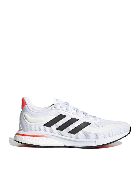 Adidas Supernova Γυναικεία Αθλητικά Παπούτσια Running Cloud White / Core Black / Solar Red