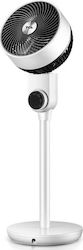 Hoomei HM-8266 Pedestal Fan 30cm White Hoomei HM-8266 Pedestal Fan 30cm White